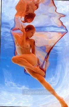 nd0496GD realista de foto mujer desnuda Pinturas al óleo
